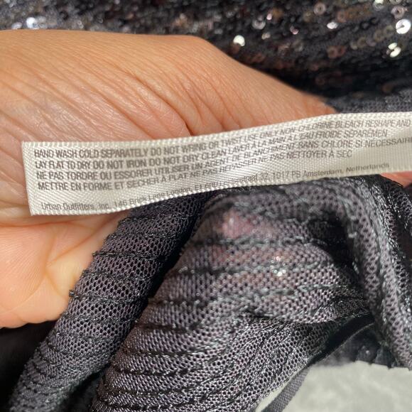 Free People Bodysuit Medium Indie Boho Chic Fairy Grunge Whimsigoth Going Out - Picture 14 of 16